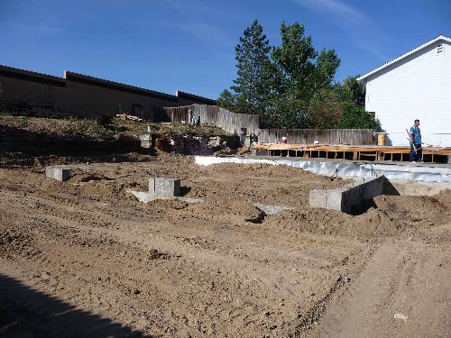 foundation of platinum leed home